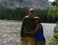 Us at Ouzel Lake